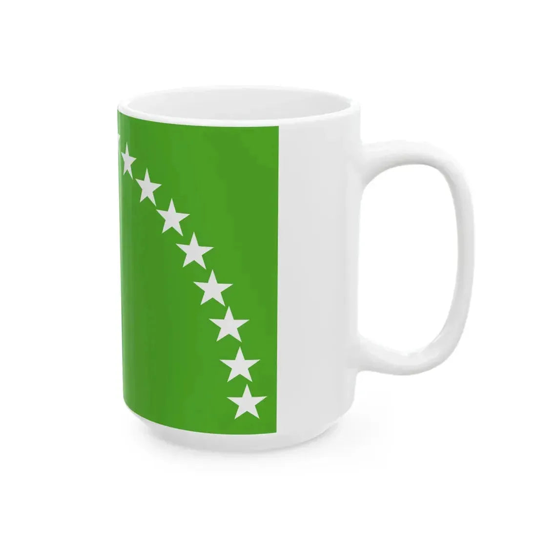 Flag of Risaralda Department (Colombia) White Coffee Mug - Go Mug Yourself