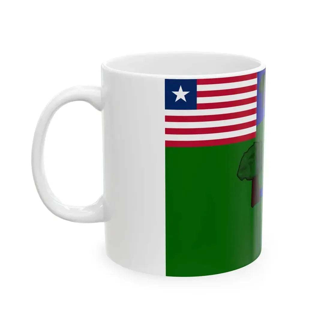 Flag of River Gee County (Liberia) White Coffee Mug - Go Mug Yourself