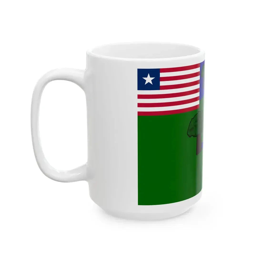 Flag of River Gee County (Liberia) White Coffee Mug - Go Mug Yourself