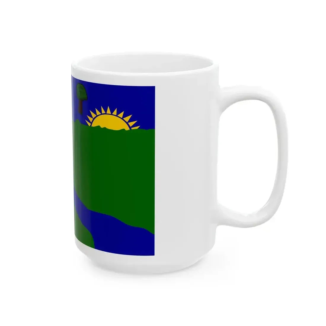 Flag of River Gee County (Liberia) White Coffee Mug - Go Mug Yourself