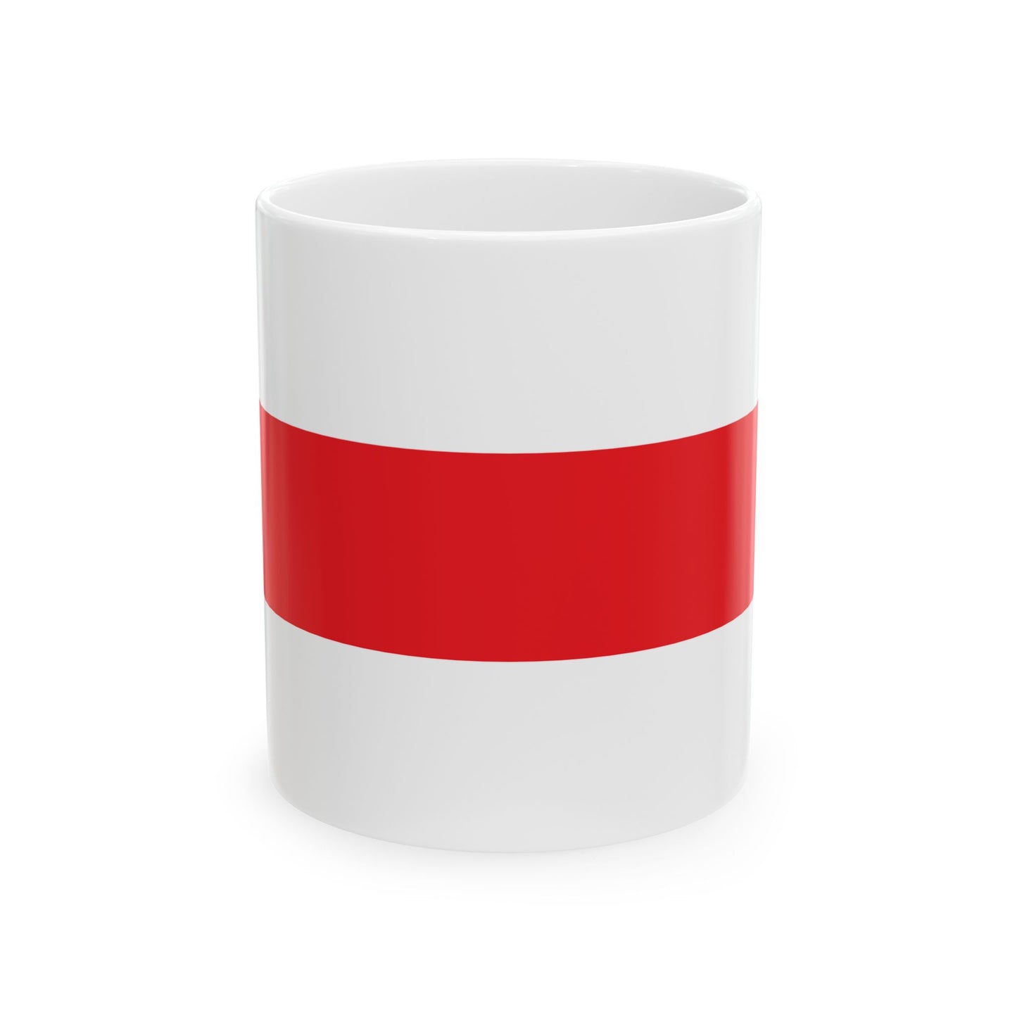 Flag of River Plate (Argentina) White Coffee Mug-11oz-Go Mug Yourself