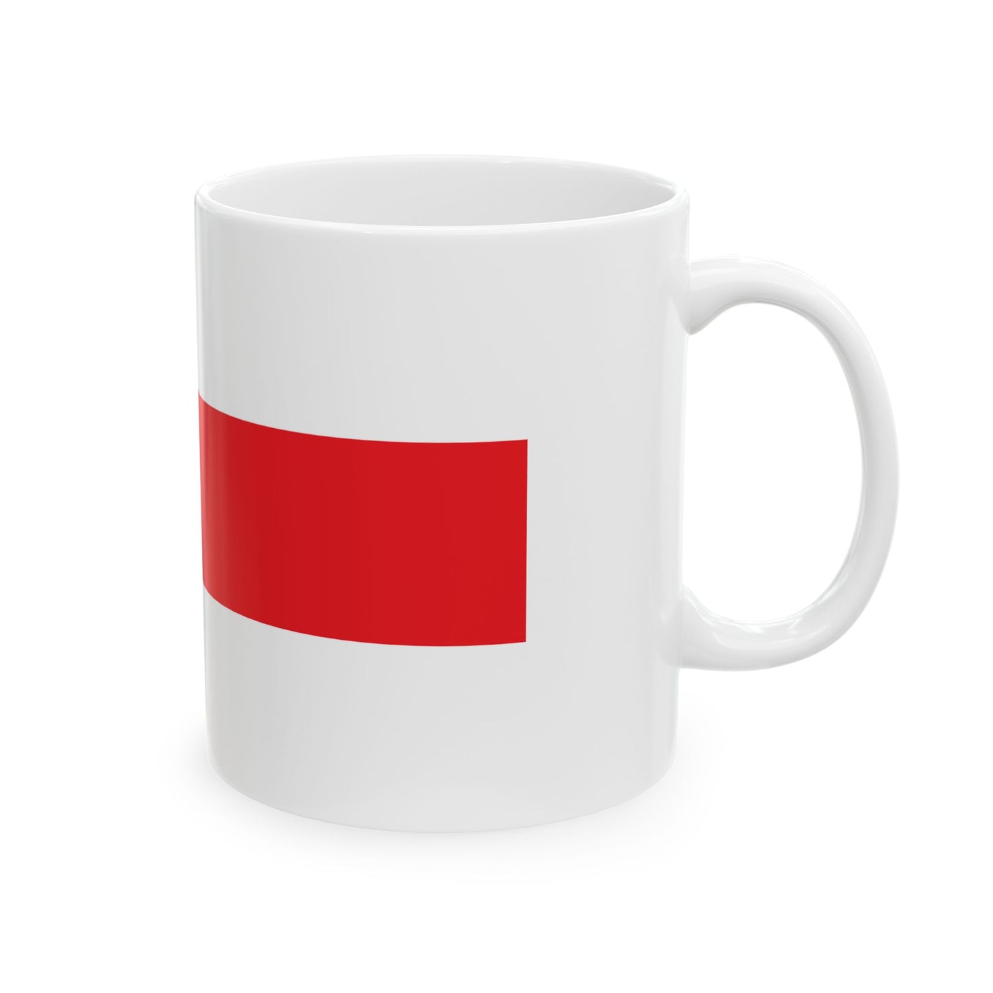 Flag of River Plate (Argentina) White Coffee Mug-Go Mug Yourself