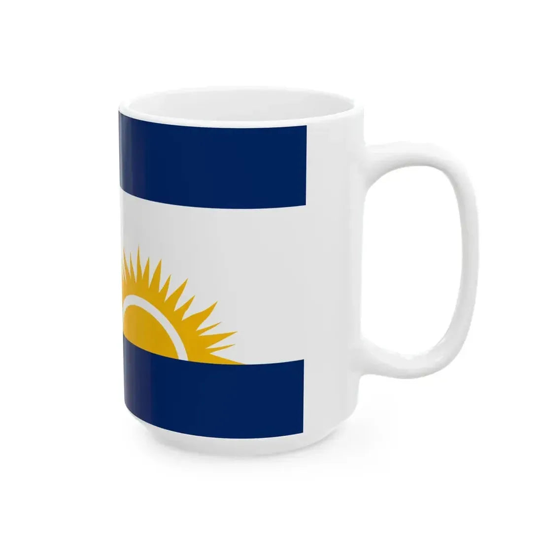 Flag of Rivercess County (Liberia) White Coffee Mug - Go Mug Yourself
