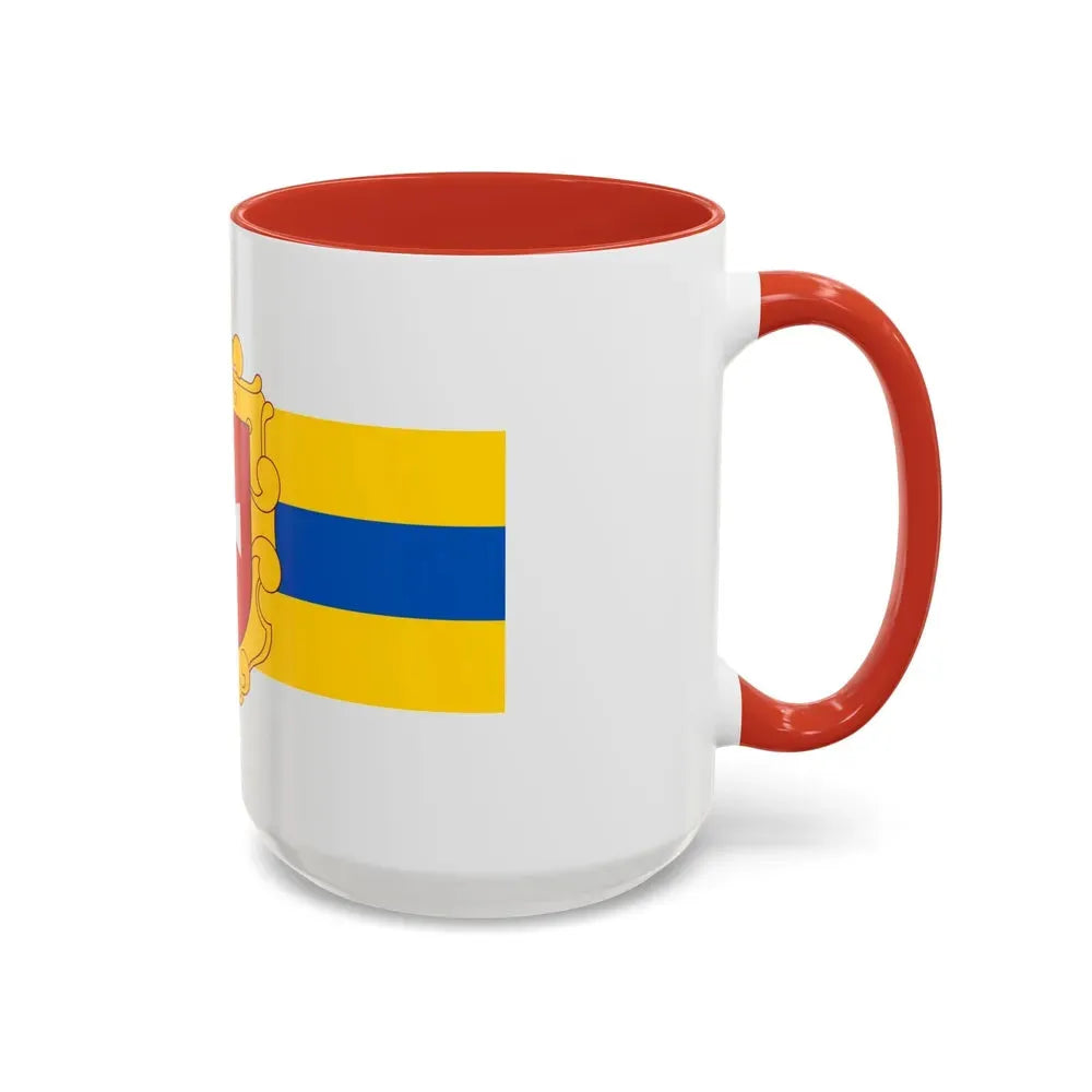 Flag of Rivne Oblast Ukraine - Accent Coffee Mug - Go Mug Yourself
