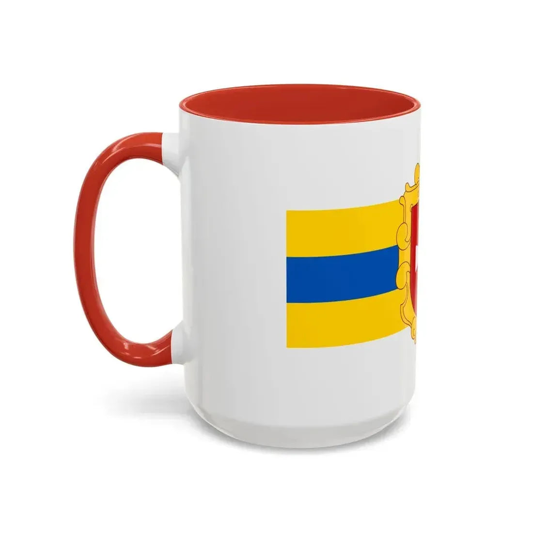 Flag of Rivne Oblast Ukraine - Accent Coffee Mug - Go Mug Yourself