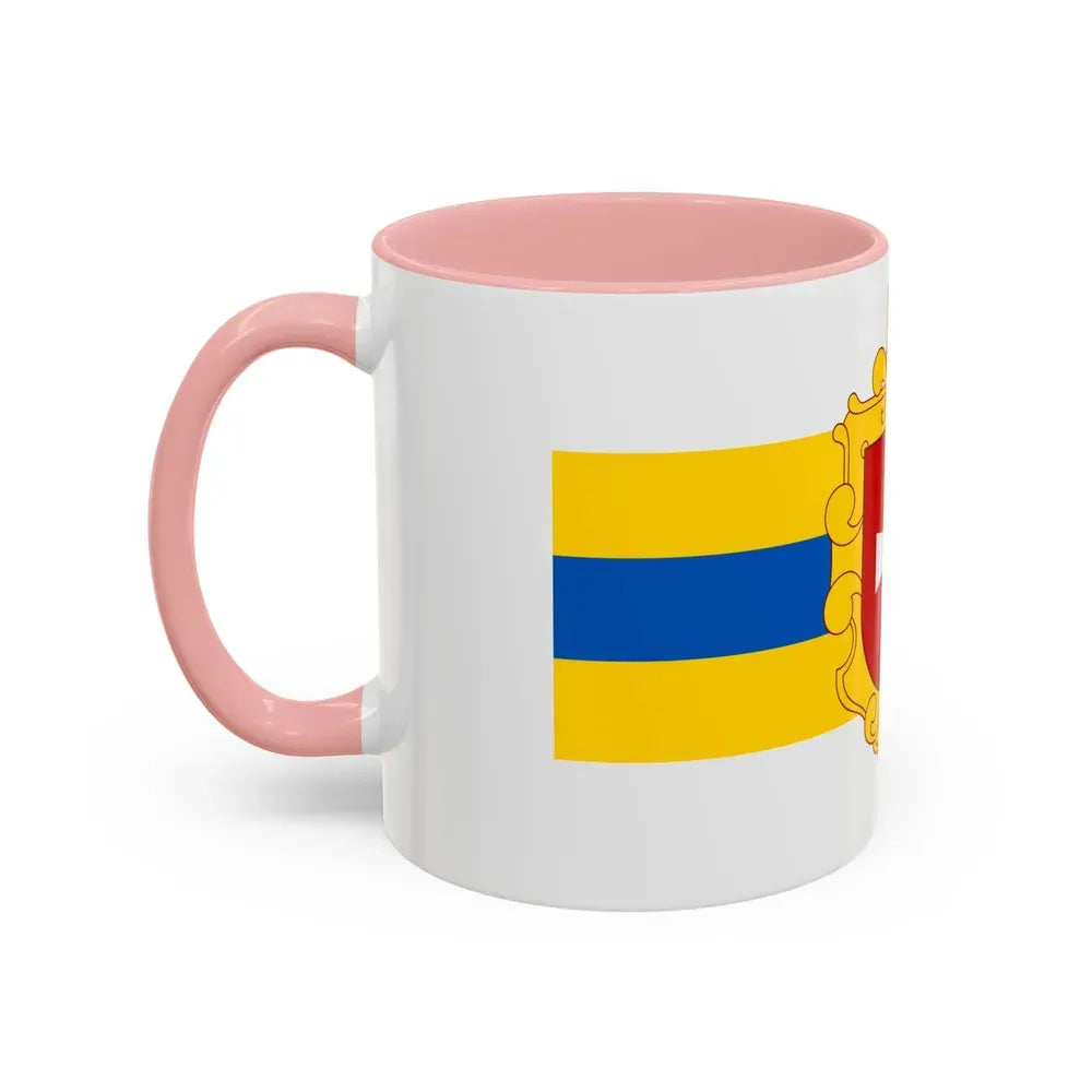 Flag of Rivne Oblast Ukraine - Accent Coffee Mug - Go Mug Yourself