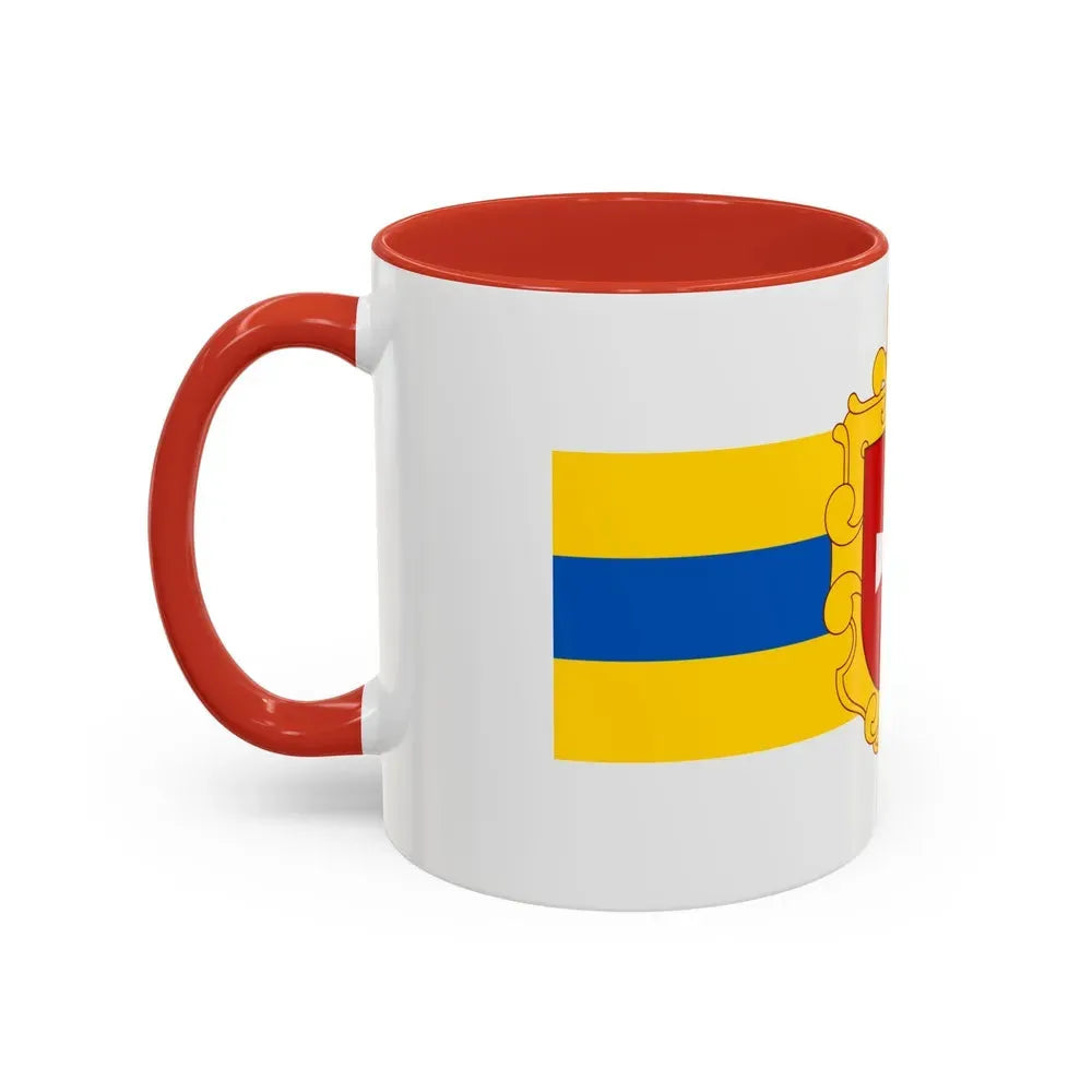 Flag of Rivne Oblast Ukraine - Accent Coffee Mug - Go Mug Yourself