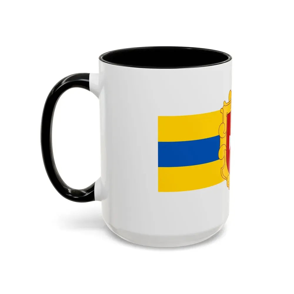 Flag of Rivne Oblast Ukraine - Accent Coffee Mug - Go Mug Yourself