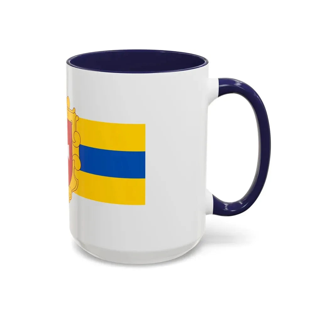 Flag of Rivne Oblast Ukraine - Accent Coffee Mug - Go Mug Yourself