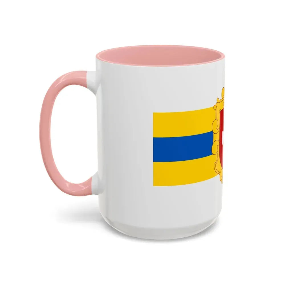 Flag of Rivne Oblast Ukraine - Accent Coffee Mug - Go Mug Yourself
