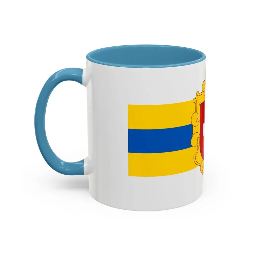 Flag of Rivne Oblast Ukraine - Accent Coffee Mug - Go Mug Yourself