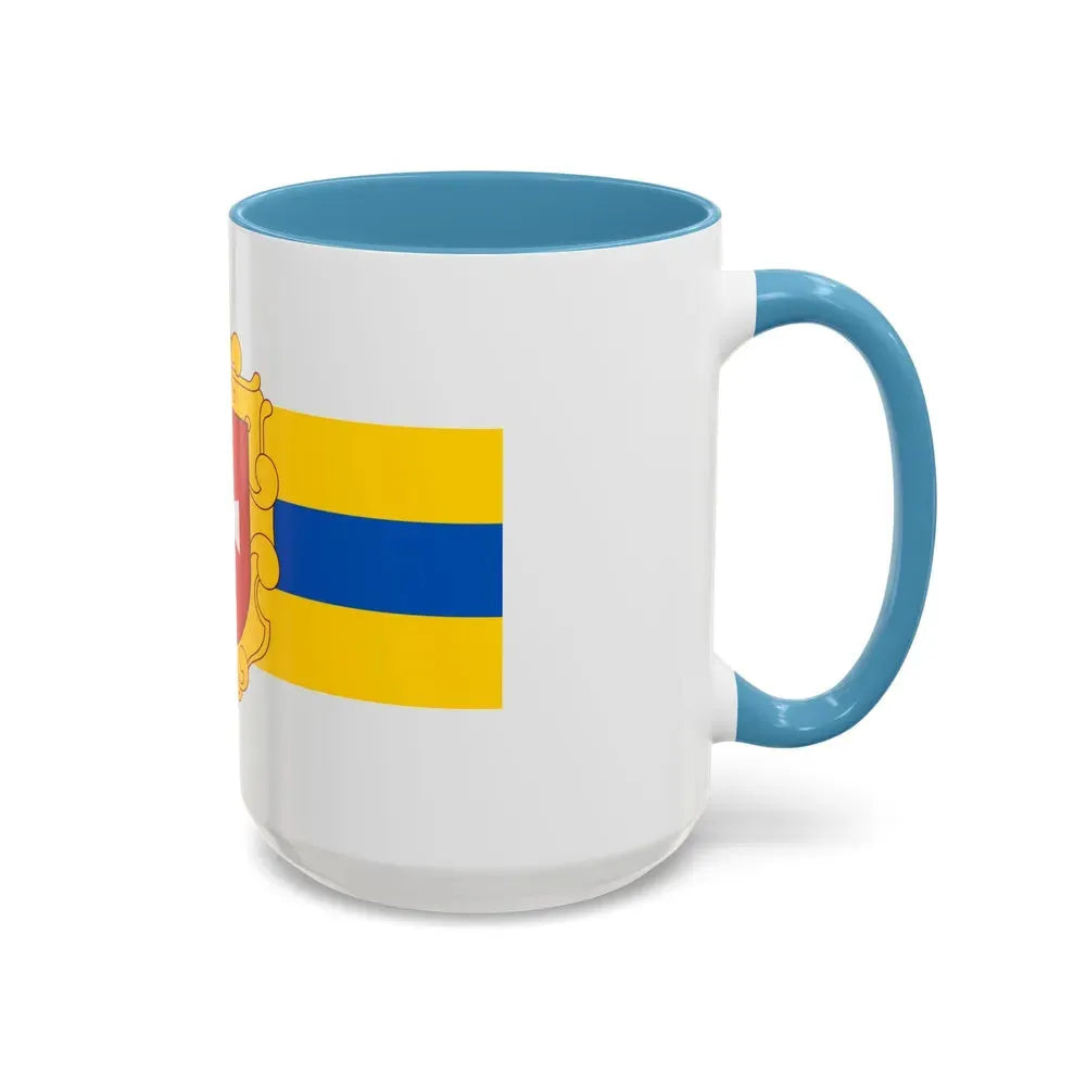 Flag of Rivne Oblast Ukraine - Accent Coffee Mug - Go Mug Yourself