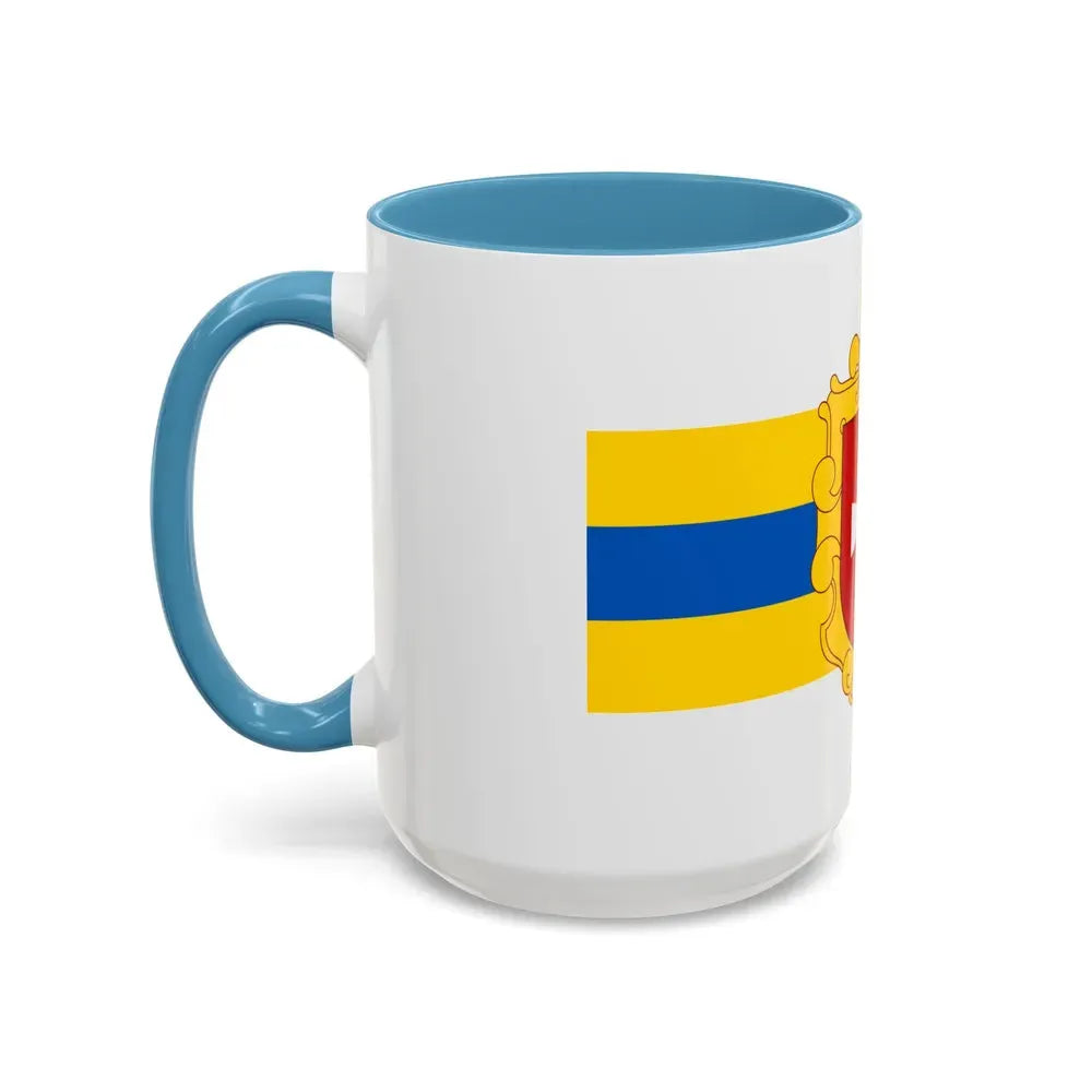 Flag of Rivne Oblast Ukraine - Accent Coffee Mug - Go Mug Yourself