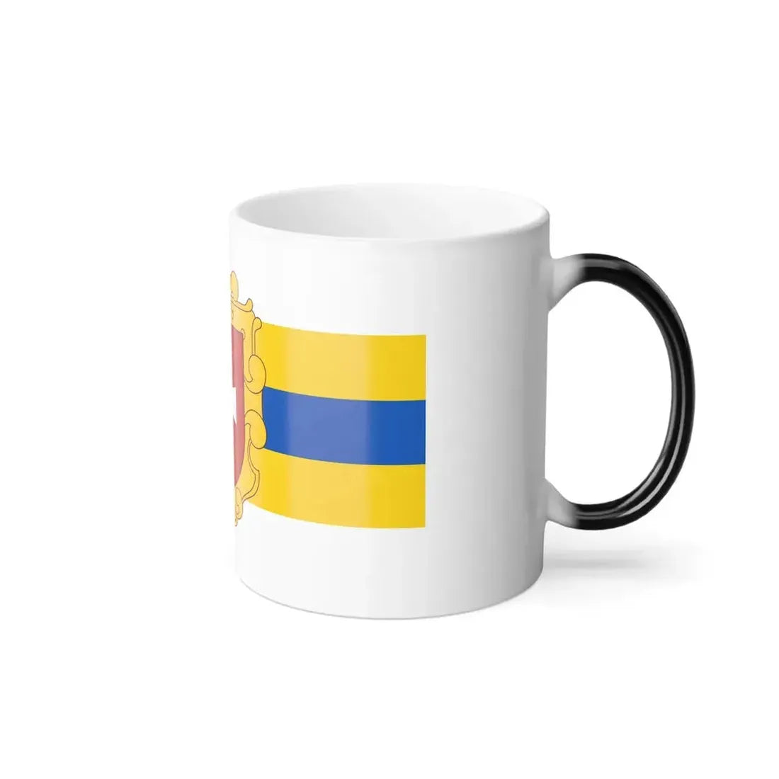 Flag of Rivne Oblast Ukraine - Color Changing Coffee Mug - Go Mug Yourself