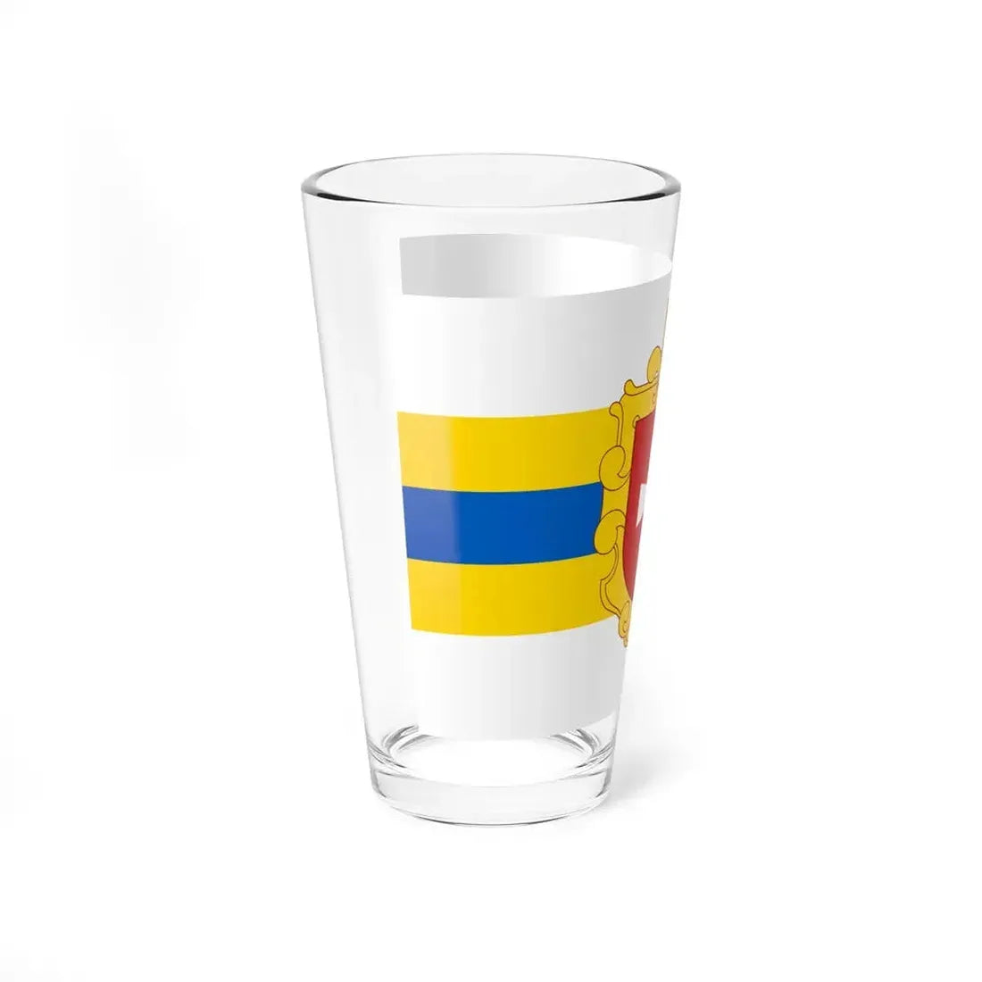 Flag of Rivne Oblast Ukraine - Pint Glass 16oz - Go Mug Yourself