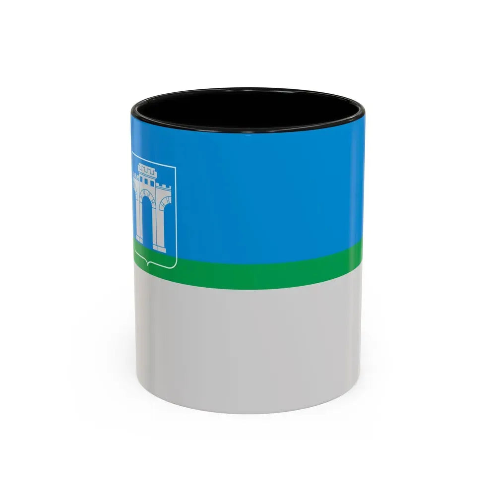 Flag of Rivne Ukraine - Accent Coffee Mug 11oz Black - Go Mug Yourself