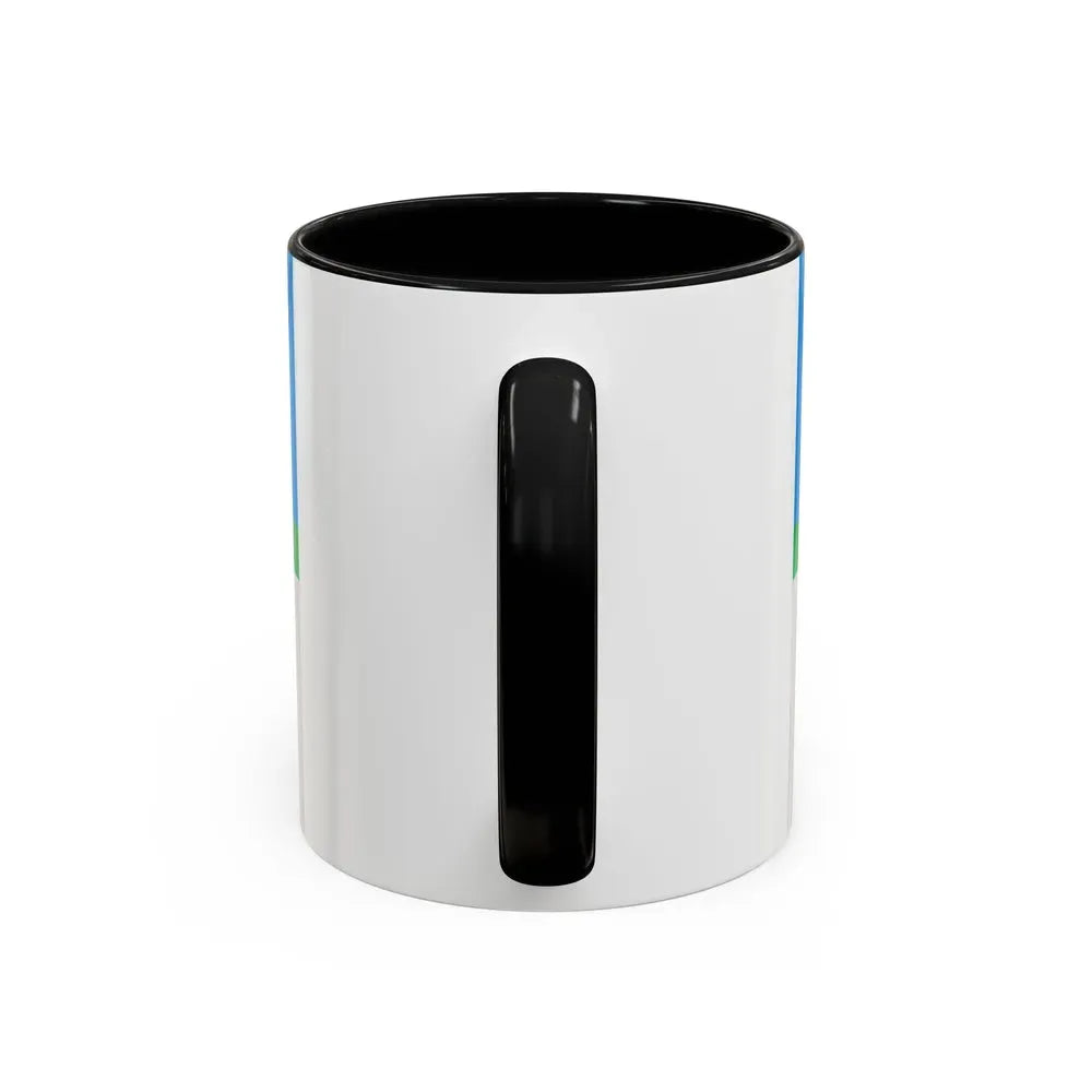 Flag of Rivne Ukraine - Accent Coffee Mug - Go Mug Yourself