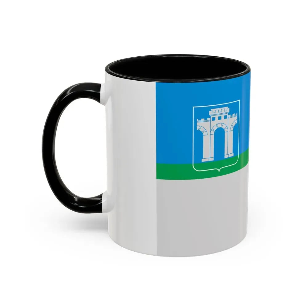 Flag of Rivne Ukraine - Accent Coffee Mug - Go Mug Yourself