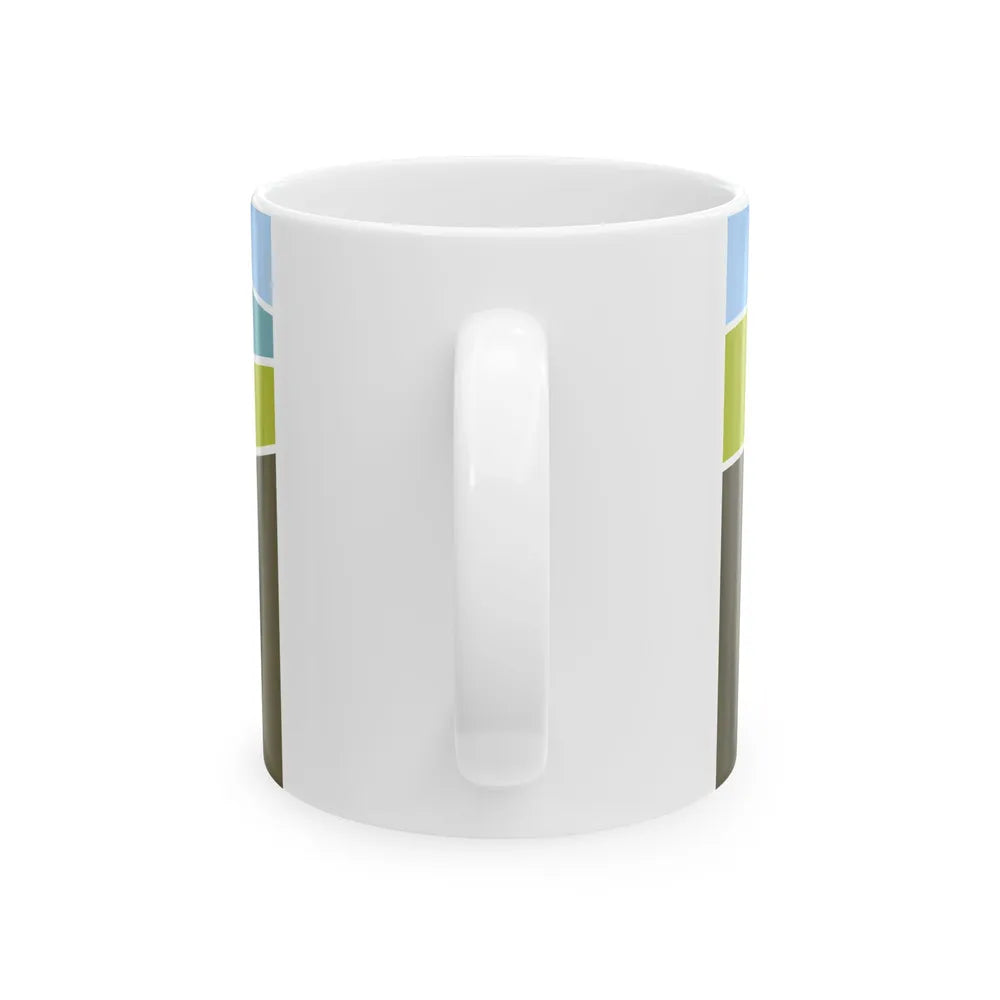 Flag of Rochester Hills Michigan (United States) White Coffee Mug - Go Mug Yourself