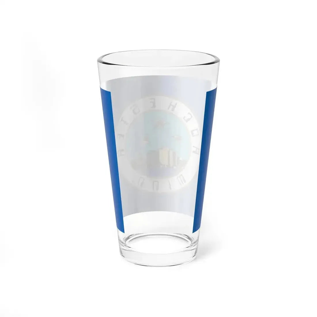 Flag of Rochester, Minnesota - Pint Glass 16oz - Go Mug Yourself
