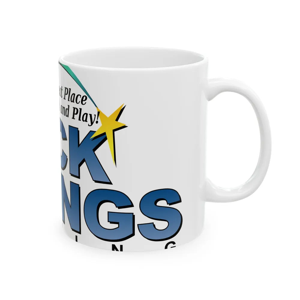 Flag of Rock Springs Wyoming (United States) White Coffee Mug - Go Mug Yourself