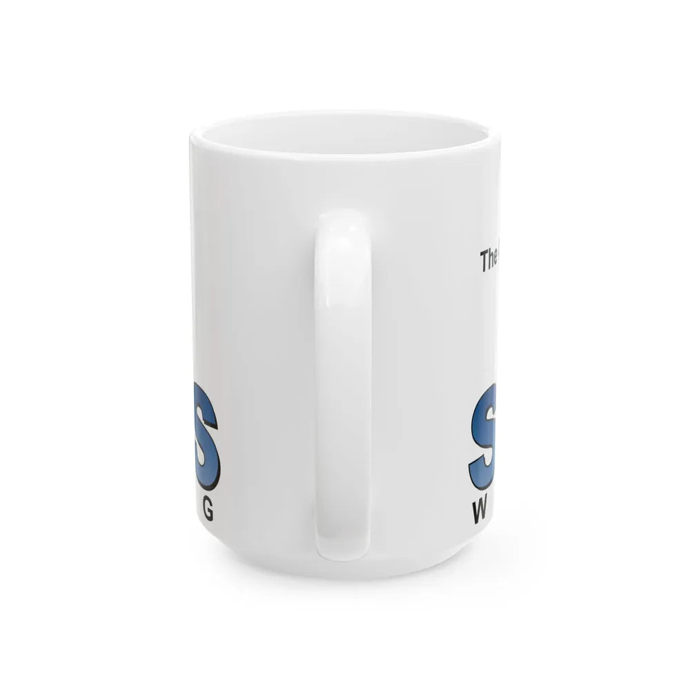 Flag of Rock Springs Wyoming (United States) White Coffee Mug - Go Mug Yourself