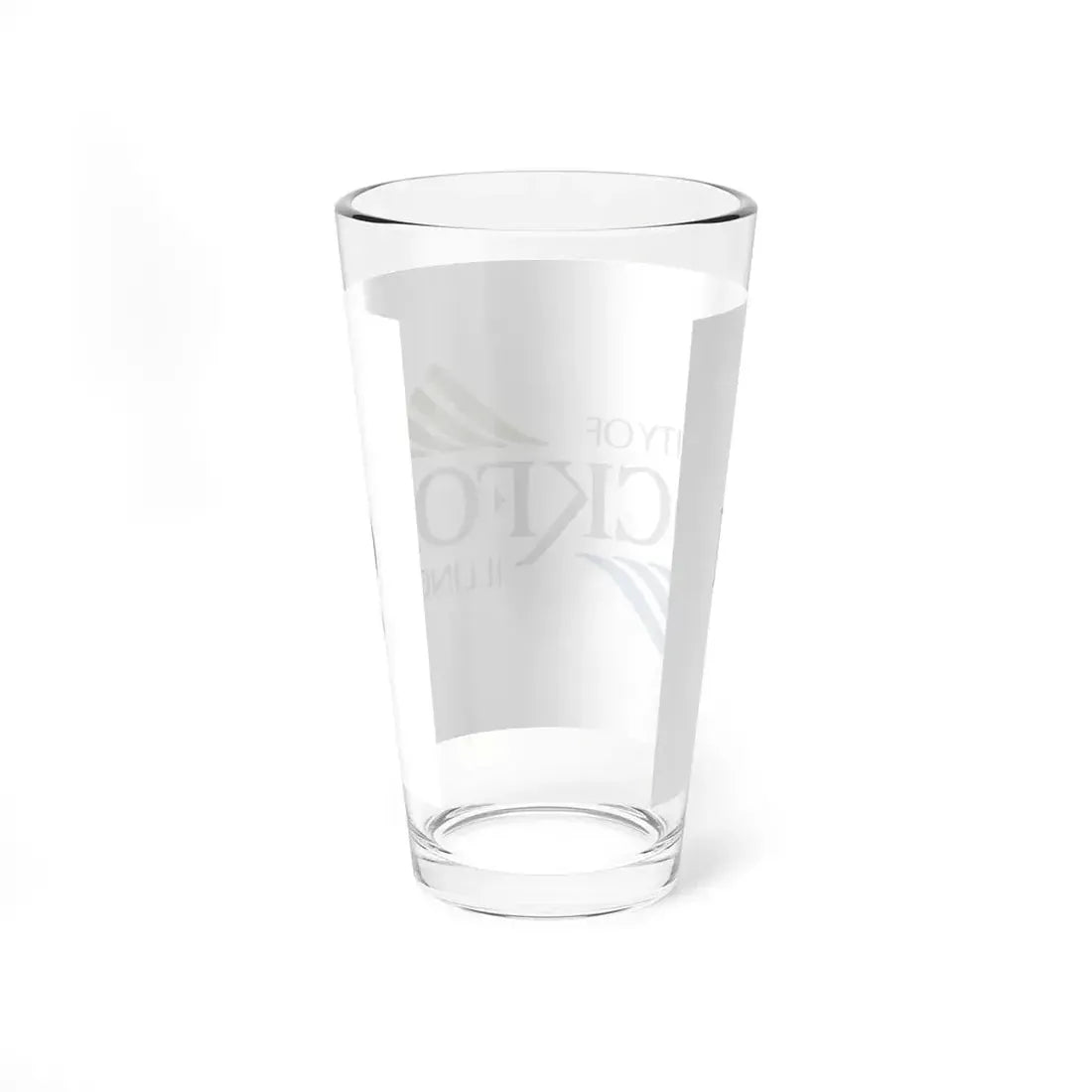 Flag of Rockford Illinois (United States) Pint Glass 16oz - Go Mug Yourself