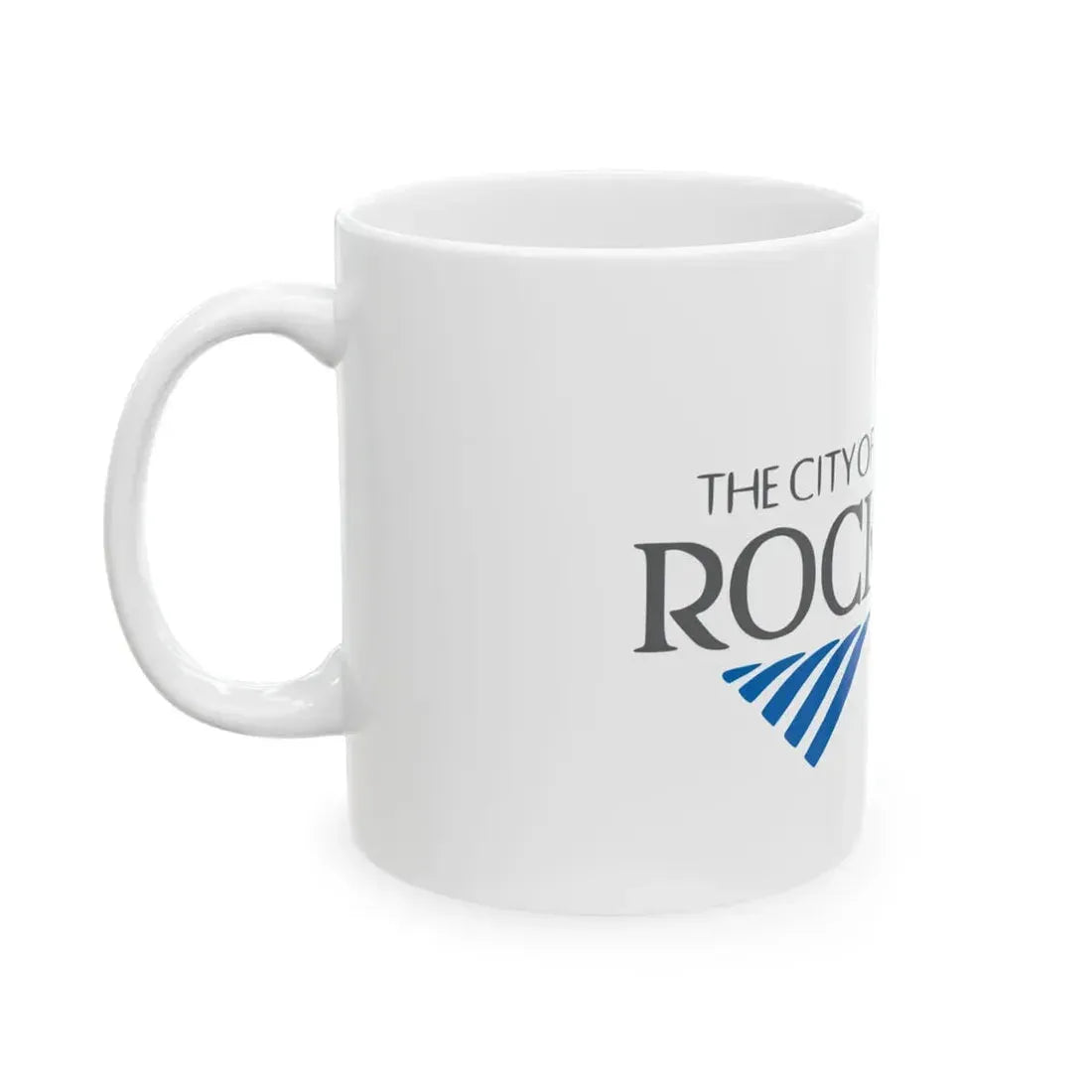 Flag of Rockford Illinois (United States) White Coffee Mug - Go Mug Yourself