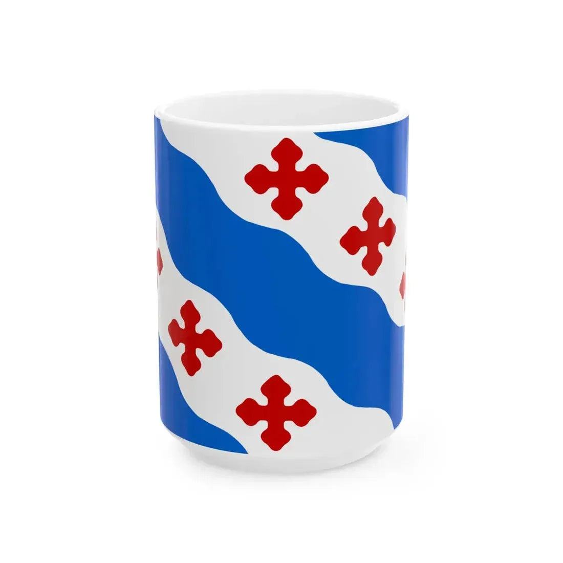Flag of Rockville Maryland (United States) White Coffee Mug 15oz - Go Mug Yourself