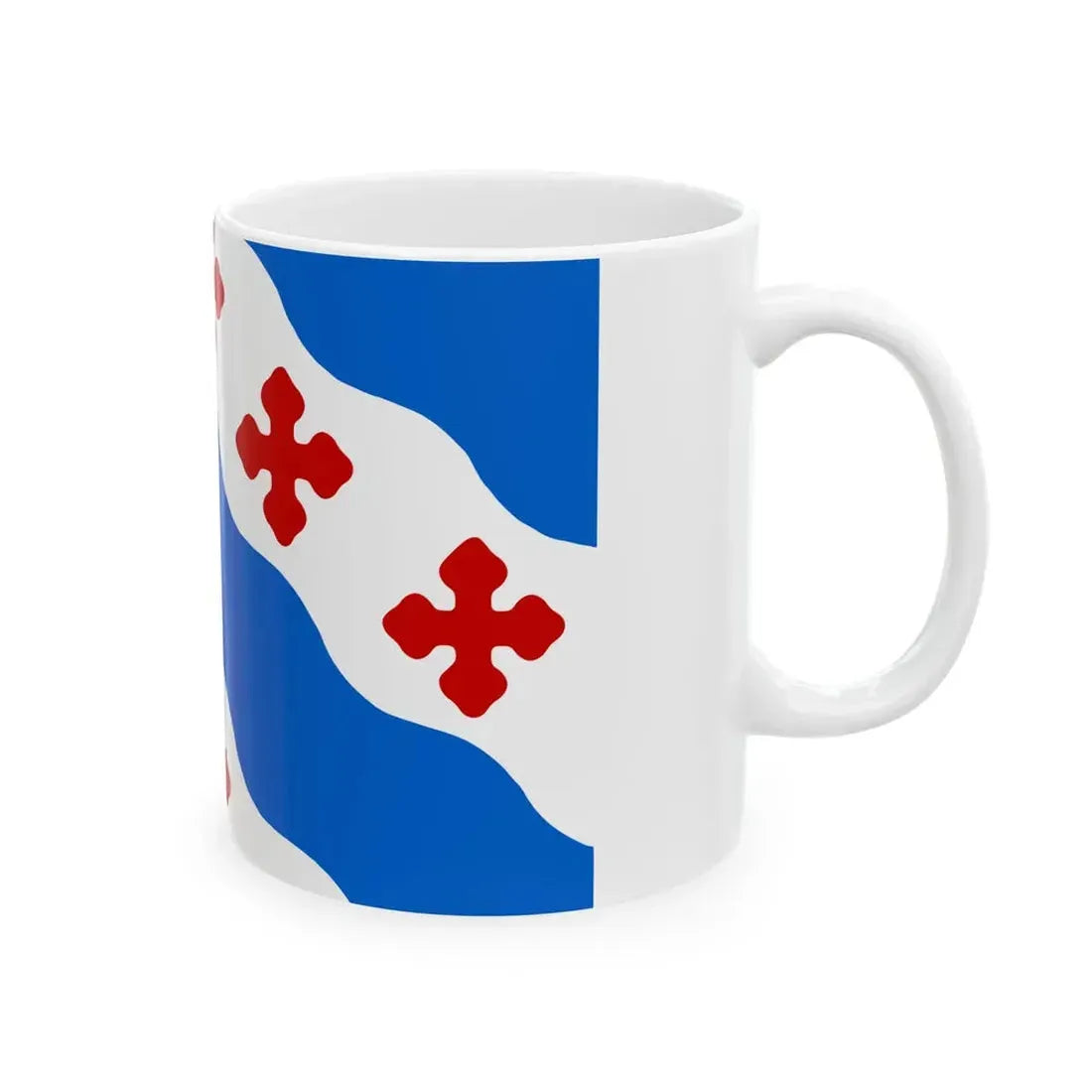 Flag of Rockville Maryland (United States) White Coffee Mug - Go Mug Yourself