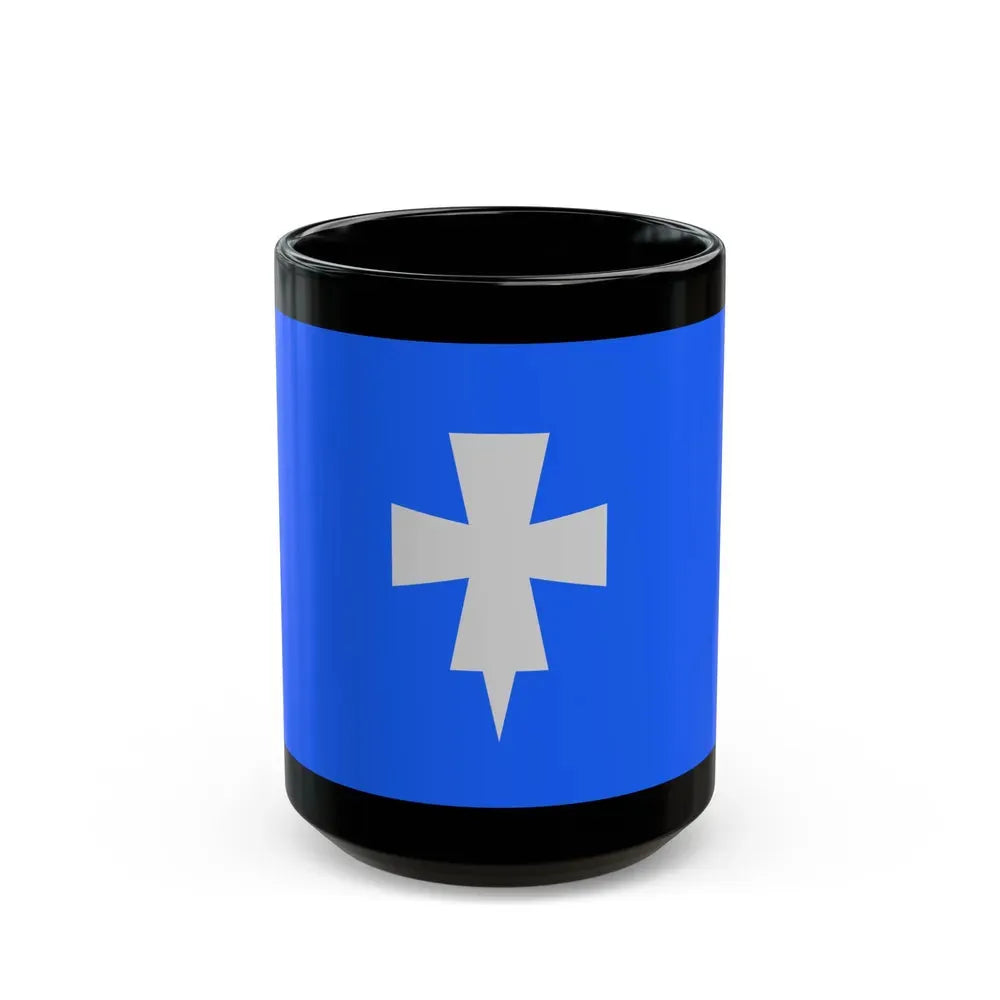 Flag of Rogaland Norway - Black Coffee Mug 15oz - Go Mug Yourself