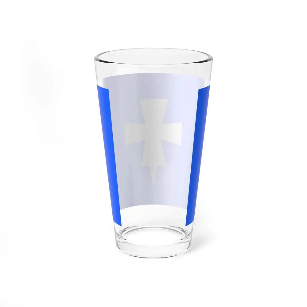 Flag of Rogaland Norway - Pint Glass 16oz - Go Mug Yourself