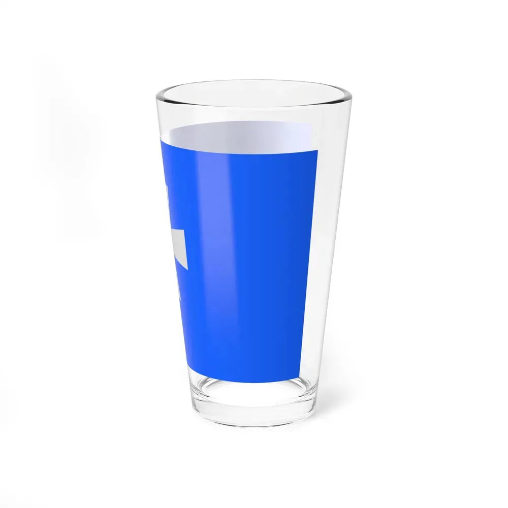 Flag of Rogaland Norway - Pint Glass 16oz - Go Mug Yourself