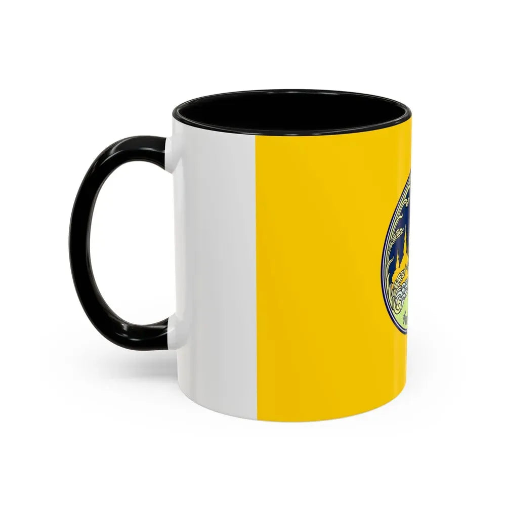 Flag of Roi Et Province Thailand - Accent Coffee Mug - Go Mug Yourself