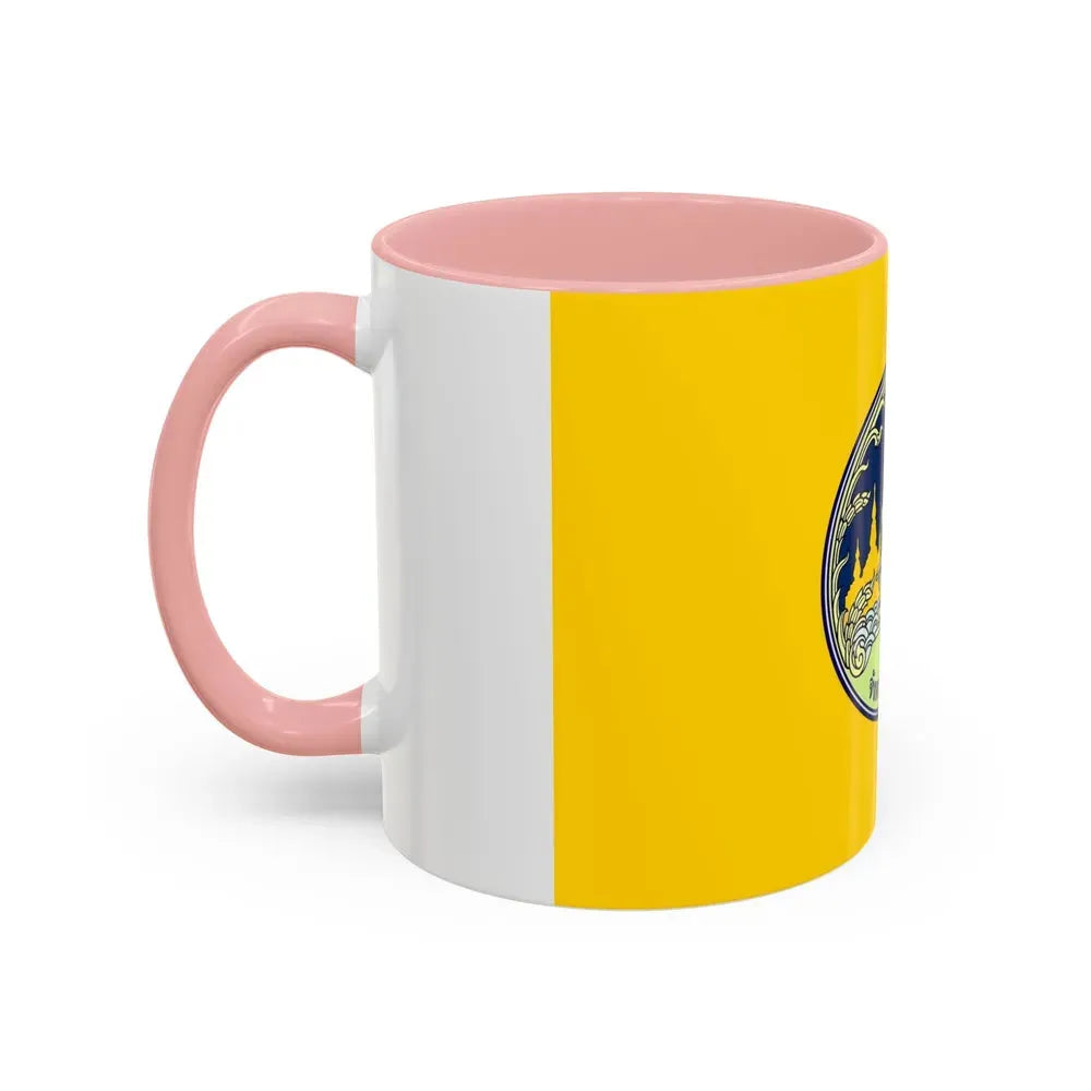 Flag of Roi Et Province Thailand - Accent Coffee Mug - Go Mug Yourself