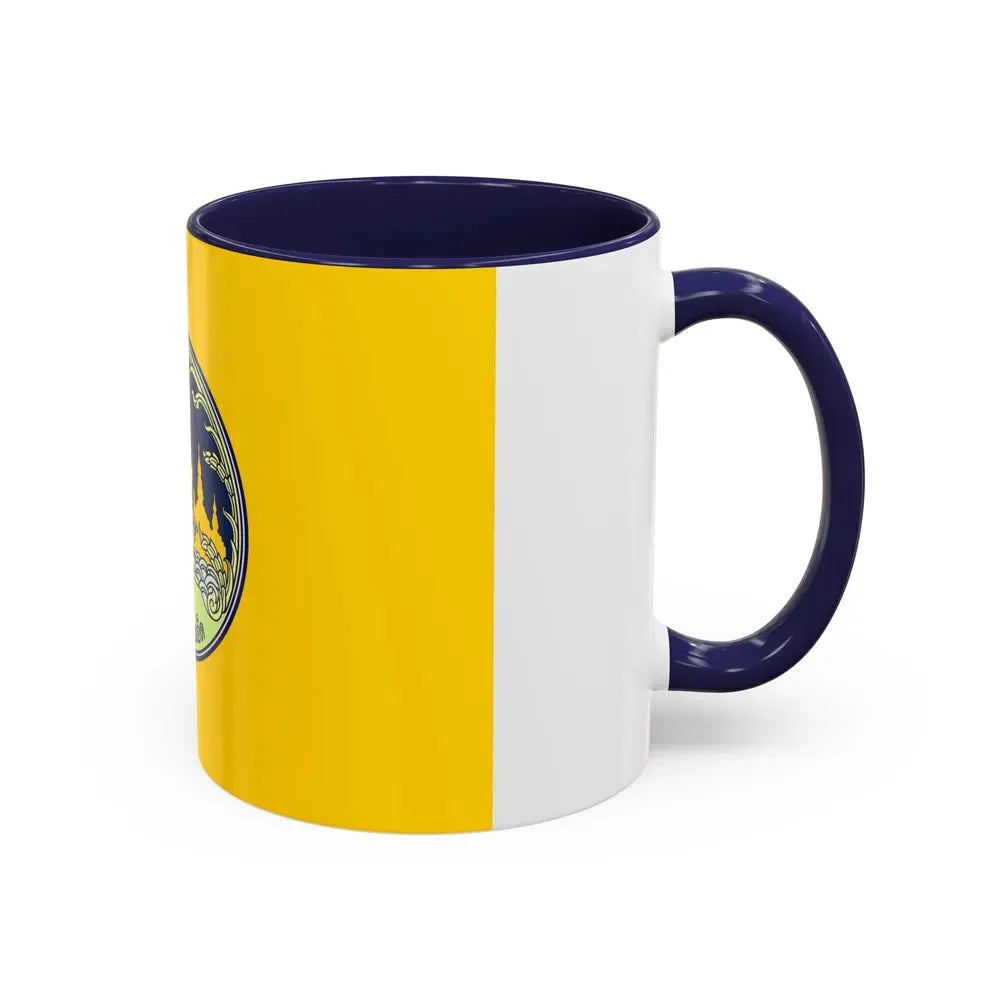 Flag of Roi Et Province Thailand - Accent Coffee Mug - Go Mug Yourself
