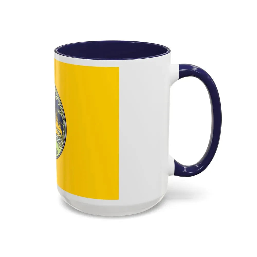 Flag of Roi Et Province Thailand - Accent Coffee Mug - Go Mug Yourself