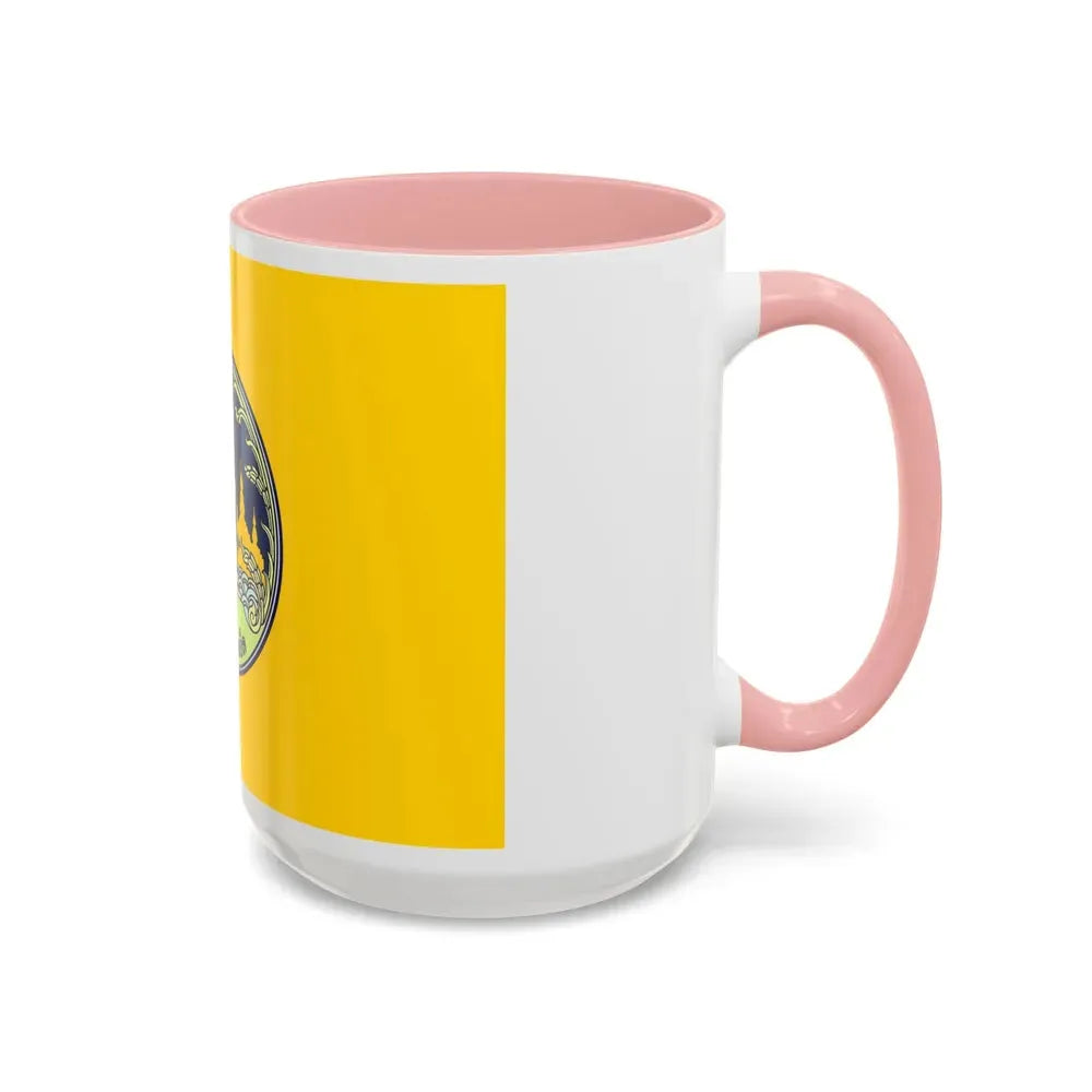 Flag of Roi Et Province Thailand - Accent Coffee Mug - Go Mug Yourself