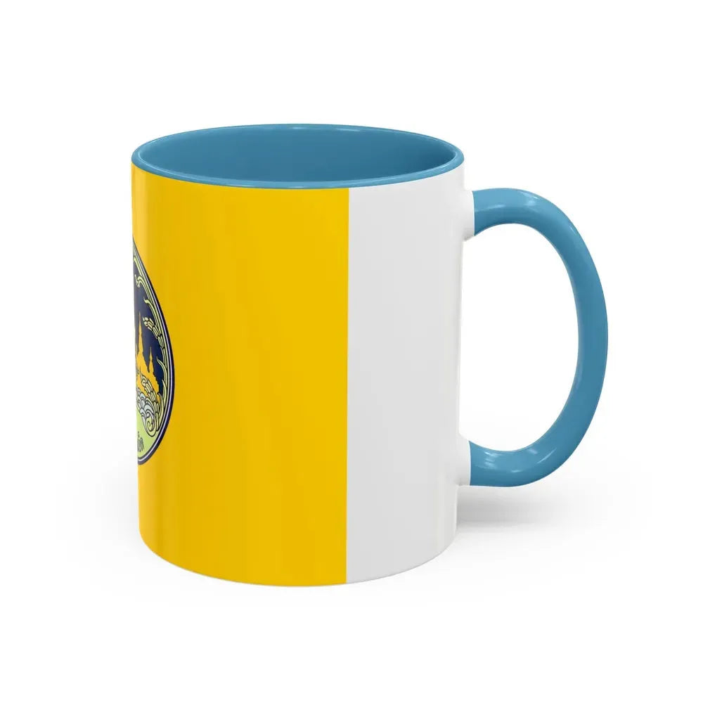 Flag of Roi Et Province Thailand - Accent Coffee Mug - Go Mug Yourself