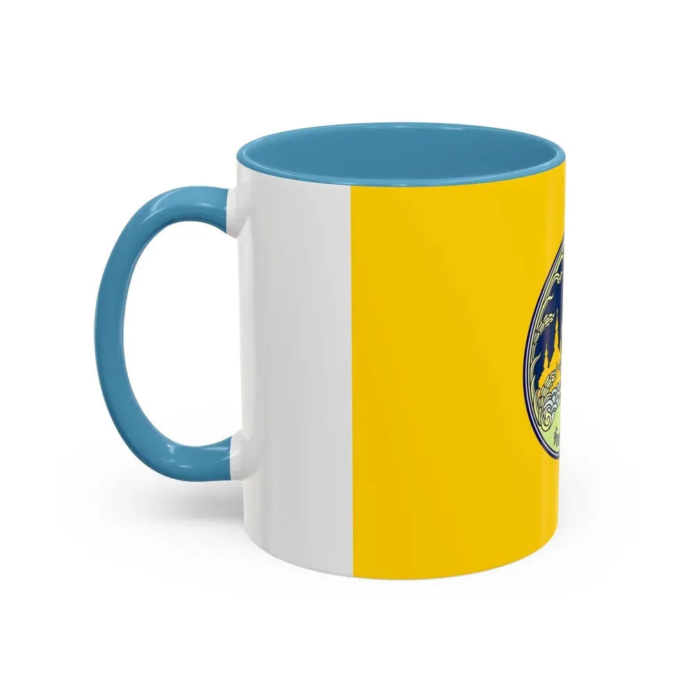 Flag of Roi Et Province Thailand - Accent Coffee Mug - Go Mug Yourself