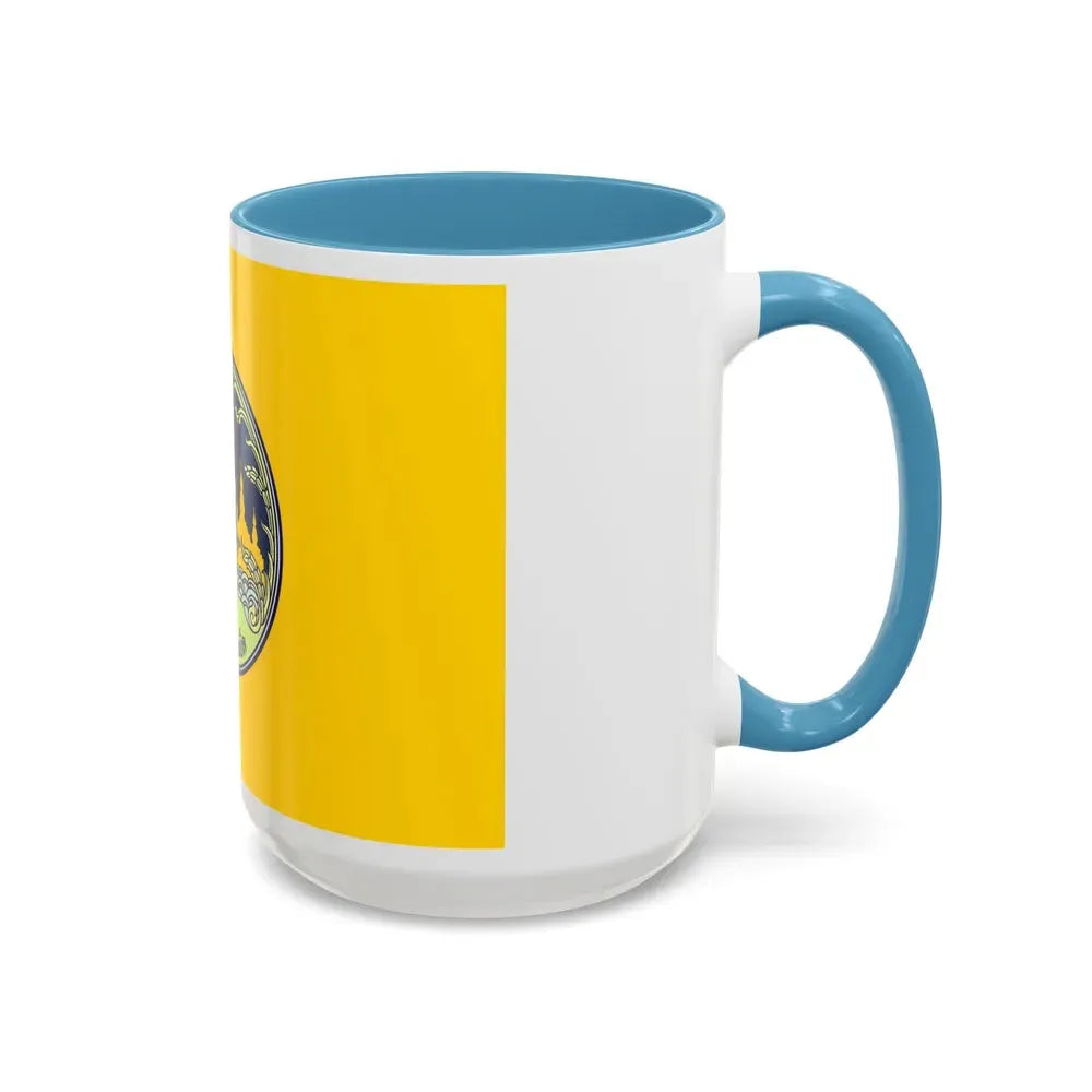 Flag of Roi Et Province Thailand - Accent Coffee Mug - Go Mug Yourself