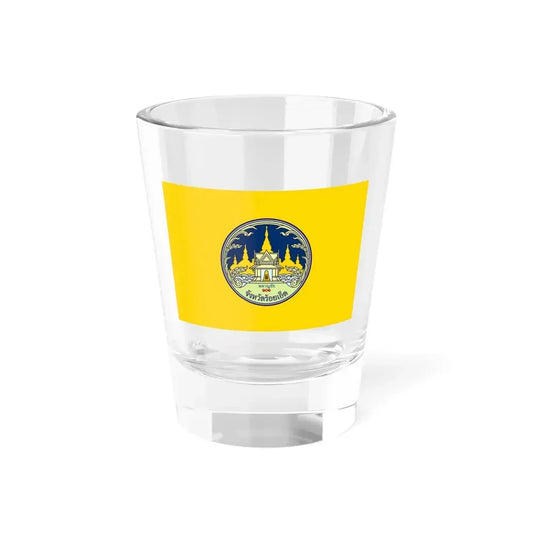 Flag of Roi Et Province Thailand - Shot Glass 1.5oz 1.5oz - Go Mug Yourself