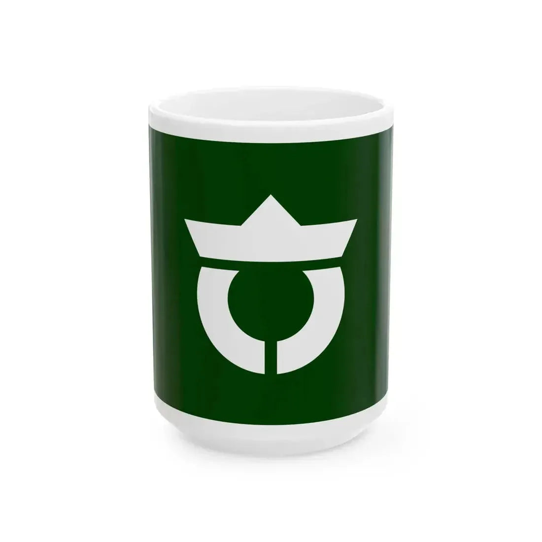 Flag of Rokkasho Aomori (Japan) White Coffee Mug 15oz - Go Mug Yourself