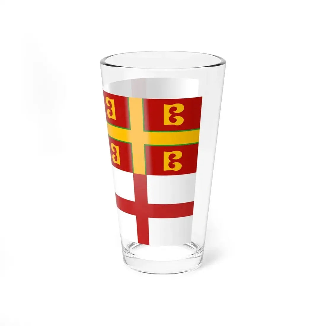 Flag of Romagna Lega Nord (Italy) Pint Glass 16oz - Go Mug Yourself