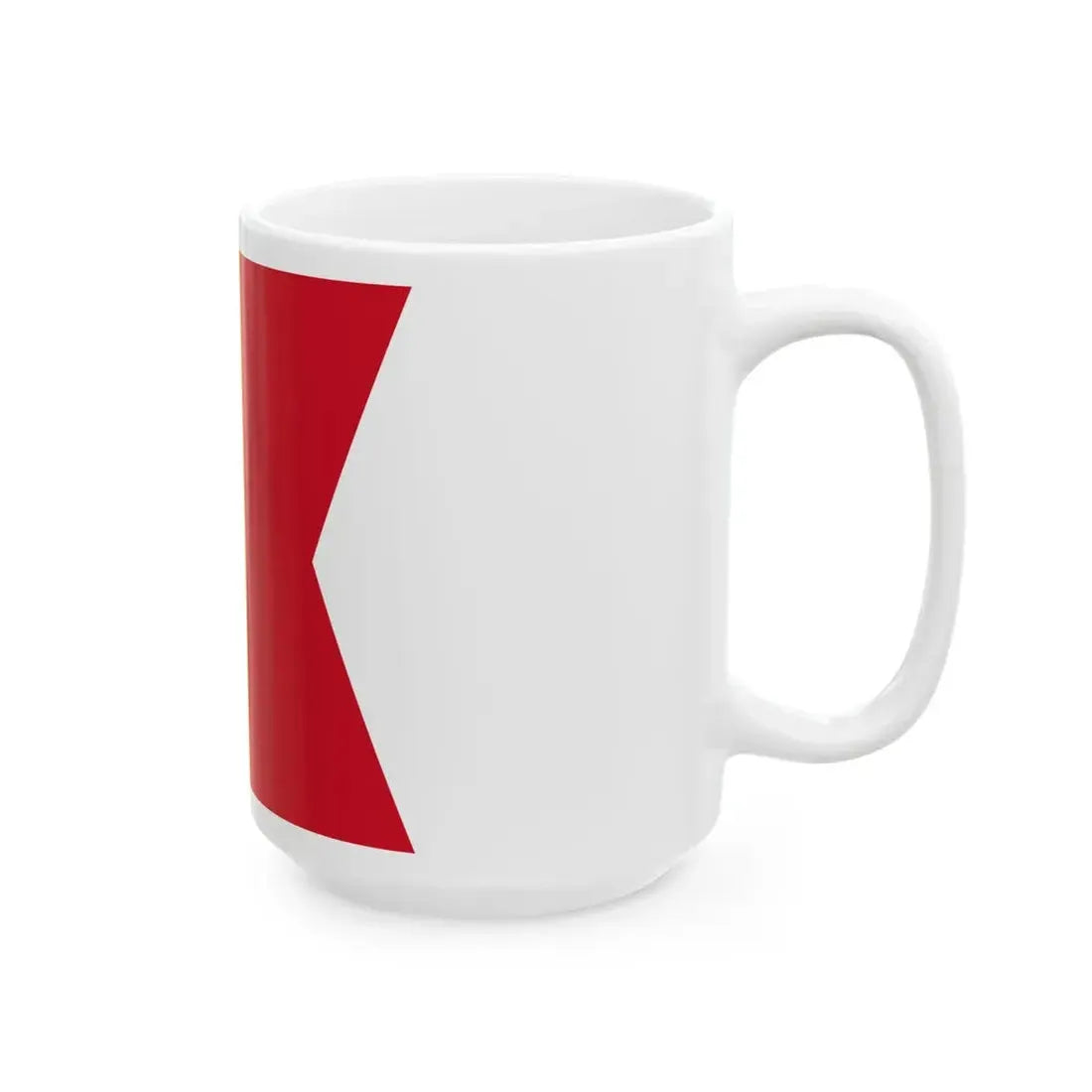 Flag of Romanian Captain or Commander 1939 (Oman) White Coffee Mug - Go Mug Yourself