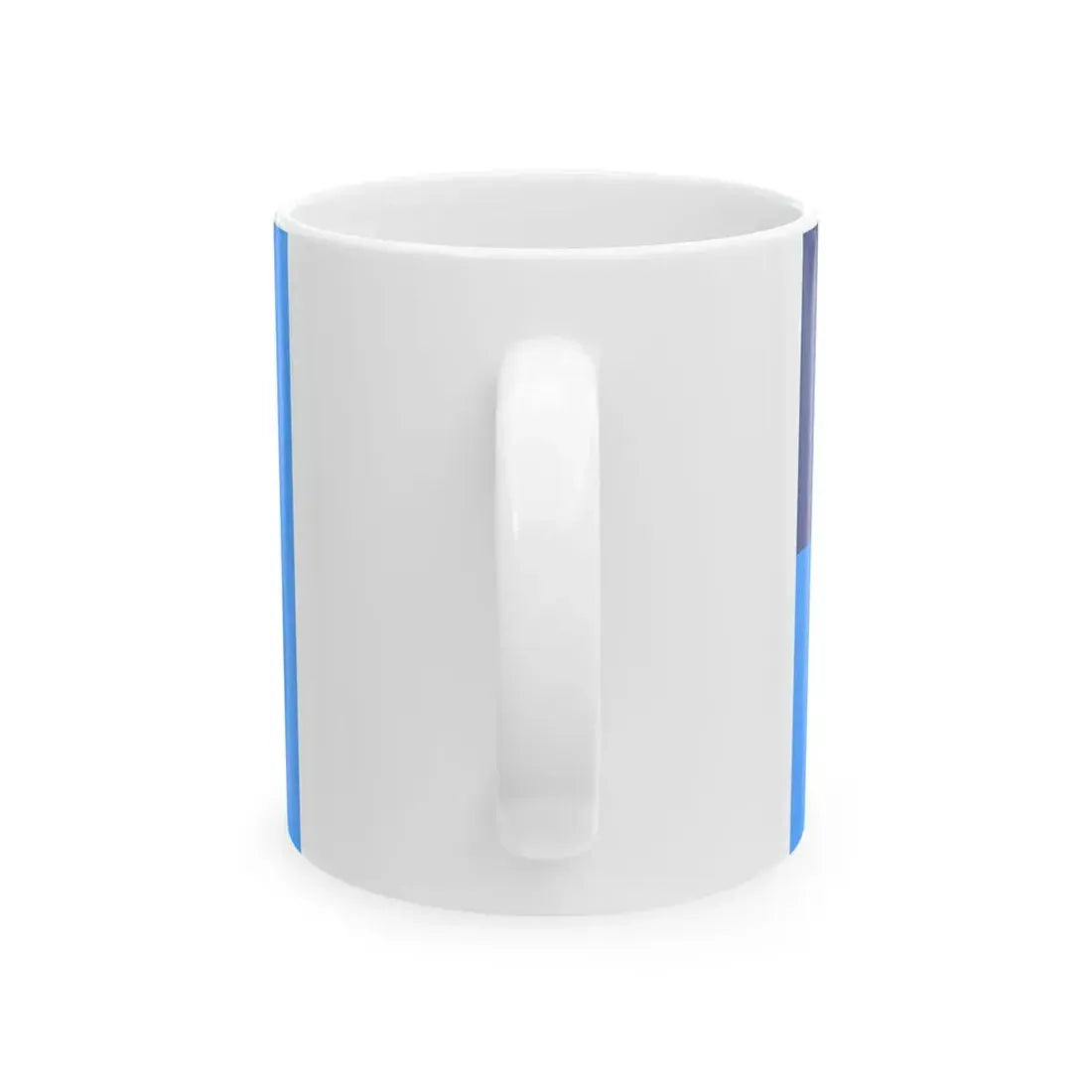 Flag of Romanian Deputy Chief of Naval Staff (Oman) White Coffee Mug - Go Mug Yourself