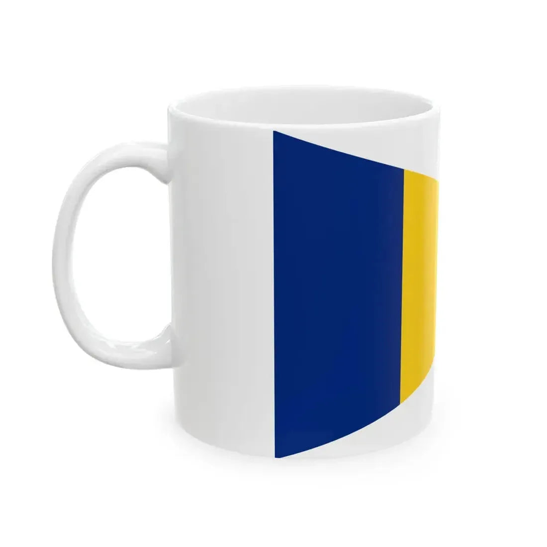 Flag of Romanian Lieutenant Commander 1939 (Oman) White Coffee Mug - Go Mug Yourself