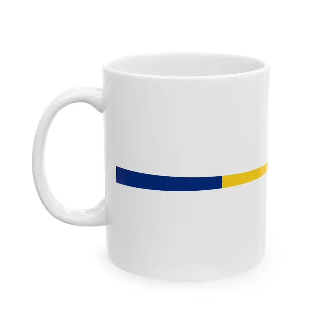 Flag of Romanian Masthead Pennant WWII (Oman) White Coffee Mug - Go Mug Yourself