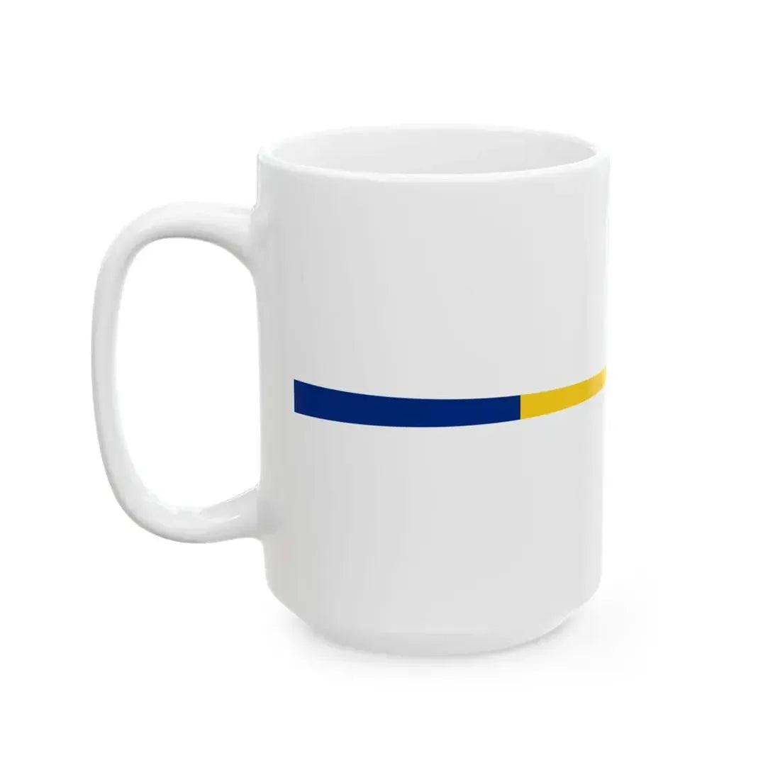 Flag of Romanian Masthead Pennant WWII (Oman) White Coffee Mug - Go Mug Yourself