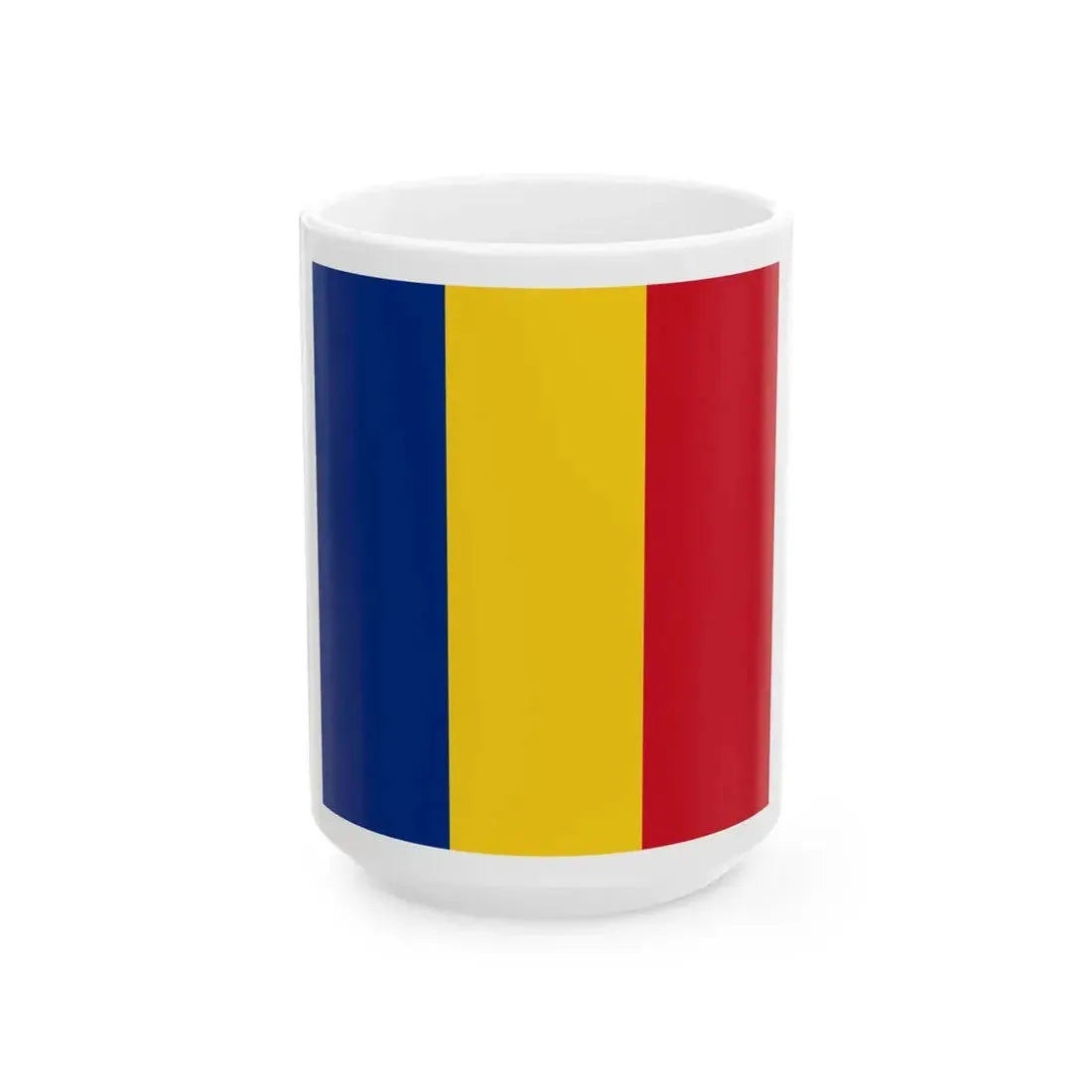 Flag of Romanian Other Ministers 1939 (Oman) White Coffee Mug 15oz - Go Mug Yourself